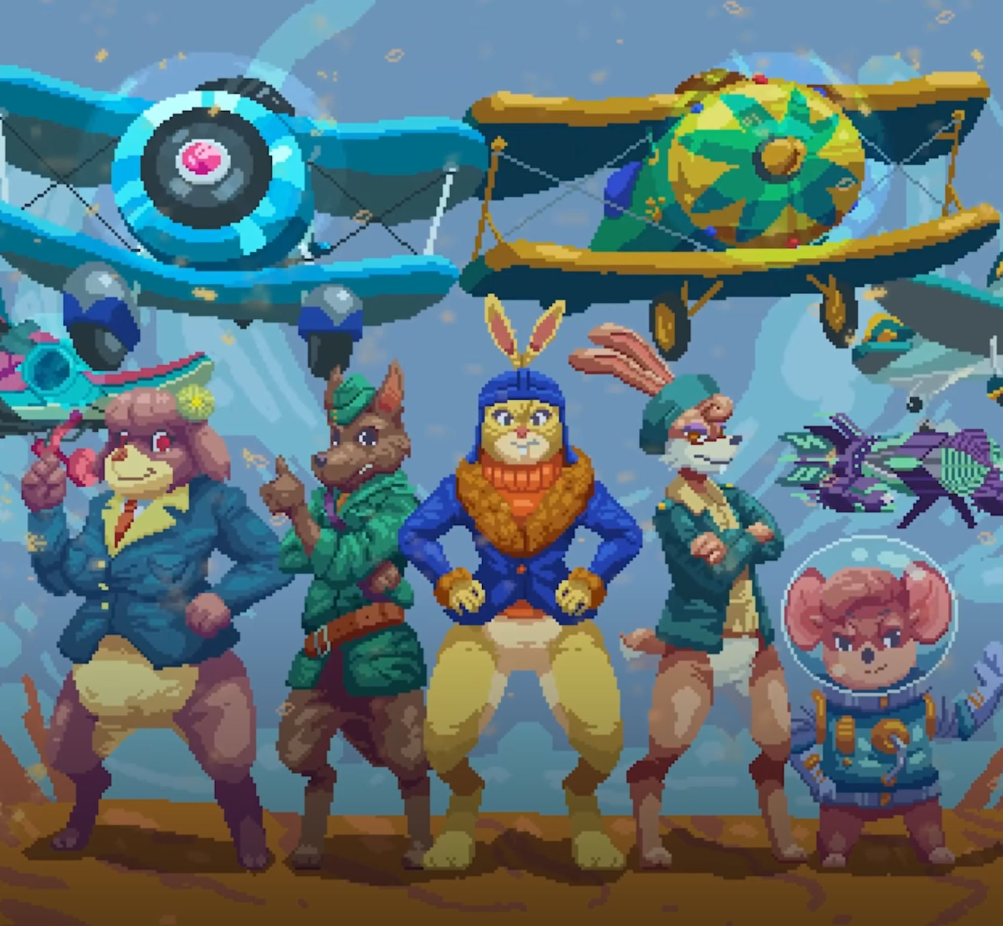 Air Hares, a New Peaceful Bullet-hell Style Arcade Game Where You Fly, Farm, and Explore, has Been Making Headlines With Early Buzz